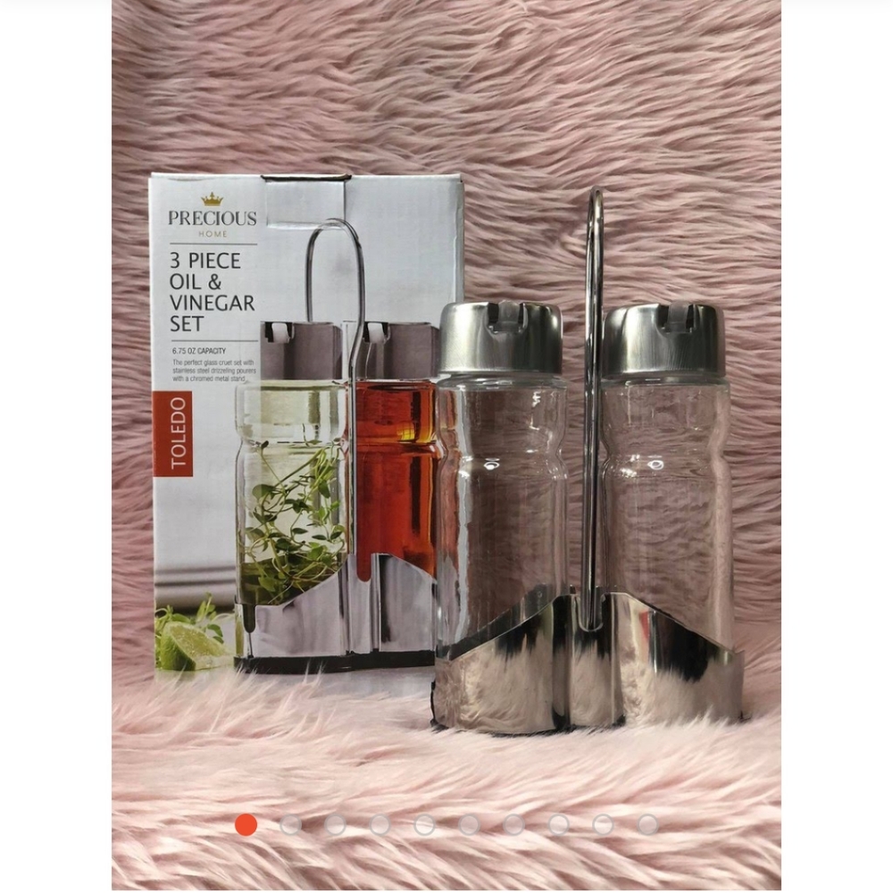 3 Piece Oil & Vinegar Set.